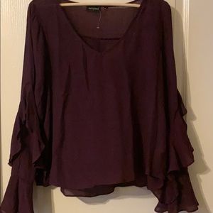 Maroon blouse